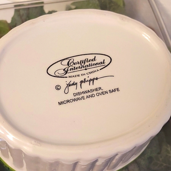 Certified International 4 Pepper Casserole Dishes by Judy Phipps - Picture 10 of 13